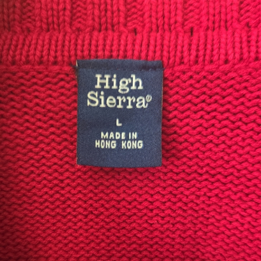 High Sierra Women's Vibrant Red Knit Cardigan - Picture 2 of 8